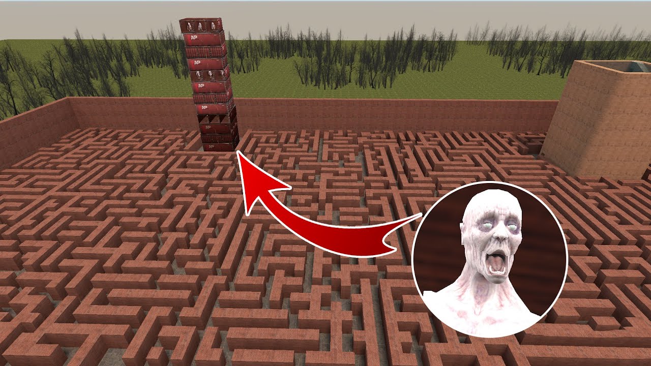 Is This Really Scp 096 He Has Changed In Garry S Mod Youtube