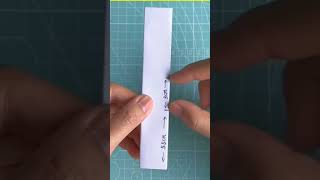 Make Your Own BOOMERANG From Paper! #diy #yt #shorts