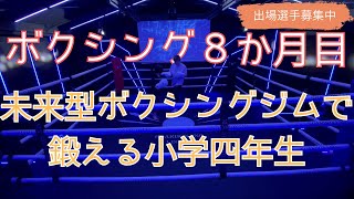 未来型ボクシングジムで鍛える小学四年生の姿を見てみよう！