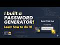 Day 4: JavaScript Password Generator (Beginner Project)