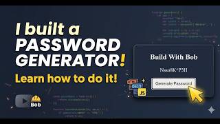 Day 4: JavaScript Password Generator (Beginner Project)