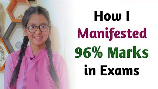 How I *Manifested 96% Marks* in Exams| Manifestation Technique| Twesha Jaiin| The Youngest Occultist