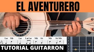 El Aventurero (Guitarrón) Antonio Aguilar TUTORIAL