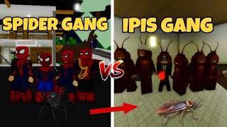 SPIDER GANG VS IPIS GANG SA BROOKHAVEN!! (BROOKHAVEN RP TAGALOG)