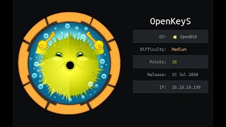 HackTheBox Openkeys