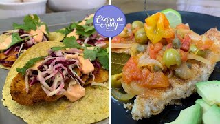 Para tú Menú Diario, ALMUERZOS/CENAS Con PESCADO fácil, rico y saludables| Cocina de Addy