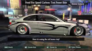 Need For Speed Carbon: Test Preset