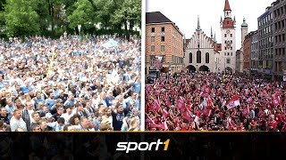 Feier-Vergleich: Löwen zeigen FC Bayern wie Party geht | SPORT1