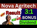 nova agritech share q1 result 2025🔥nova agritech share targets🤑nova agritech share news🔥