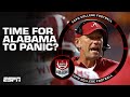 How high is the panic meter for Alabama? 😬 (📍 @HomeDepot) | The College Football Show