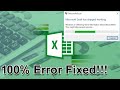 Microsoft Excel Has Stopped Working Error? Fix It in 5 Minutes! | Excel Tech & Tricks