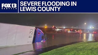 Lewis County, WA flooding impacts roads, safety | FOX 13 Seattle