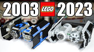 LEGO Star Wars TIE BOMBER Comparison! (4479 vs 75347 | 2003 vs 2023)