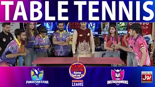 Table Tennis | Game Show Aisay Chalay Ga Ramazan League | Instagramers Vs Pakistan Stars