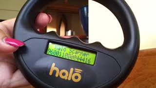 Halo Microchip Scanner Operation