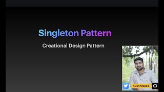 Singleton Pattern - Creational Design Pattern | React JS | Javascript