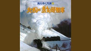 SL：西の里信号場 貨物列車通過、D51、C58 重連出発 ᐸ千歳線ᐳ