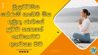 හිත එක්තැන් කරන භාවනාවක් බුදුන් දේශනා නොකළ බව  - AA0067