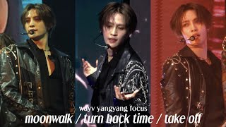 241005 WayV ON THE WAY in Jakarta - moonwalk turn back time take off [YANGYANG FULL FOCUS]