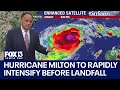 Hurricane Milton to rapidly intensify as it takes aim at Florida