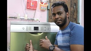 Bosch SMS66GI01I Dishwasher hands on! Full Demo! All Doubts Cleared!