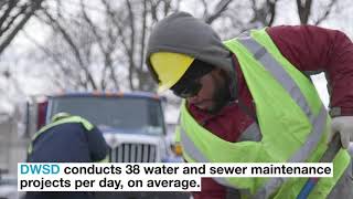 DWSD Working Hard For You Addressing Winter-Related Water Main Breaks