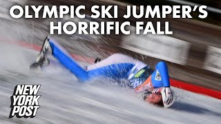 Ski jumper Daniel-Andre Tande crash | New York Post Sports