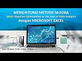 MENGHITUNG METODE MOORA DENGAN EXCEL