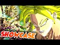 DAMAGE, DAMAGA AND EVEN MORE DAMAGE!!! NEW LF BROLY DOES INHUMAN DAMAGE!! | Dragon Ball Legends