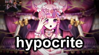 Ironmouse is a Hypocrite.