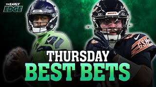 Thursday's BEST BETS: Seahawks-Bears Thursday Night Football + NBA Picks | The Early Edge