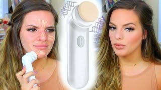 VIBRATING FOUNDATION APPLICATOR?! | Test It Out Thursday | Casey Holmes