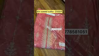 Original branded Pakistani suits in Bangalore