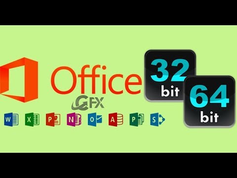 Какая у меня версия Microsoft Office (32/64 бит)?