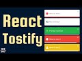 Toast Notifications in Reactjs (react-toastify)