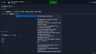 4. Loop and If Statement || 6. Beginner Python Programming Loops and Range || Python Course