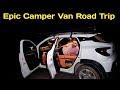 Epic Camper Van Road Trip Challenge - Food, Sleep, Repeat 🤯