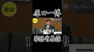 【原口一博がついに暴露！】衝撃映像！罪務省の闇を暴露！国民の血税をばら撒くな！罪務省に鬼の追求！【国会中継】#財務相解体 #原口一博  #自民党  #石破茂 #れいわ新選組  #国民民主党 #罪務省