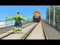 CAN HULK STOP THE TRAIN IN GTA 5? CAN HULK STOP THE TRAIN IN GTA 5?