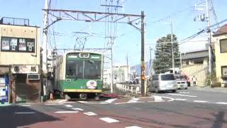 【路面電車動画】京福電鉄２７　つりかけの音　モボ６２１形