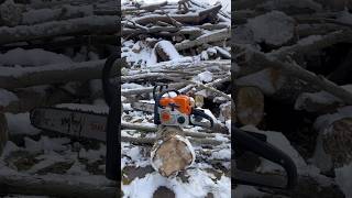 Зимовий огляд STIHL - MS 180