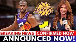 🚨LAKERS NEWS! CHRIS PAUL CONFIRMED NOW JUST HAPPENED !LAKERS GAMES TODAY! LOS ANGELES LAKERS NEWS 🚨