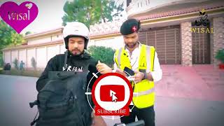 Gandager Traffic wala |wisal patan reaction| Pashto funny