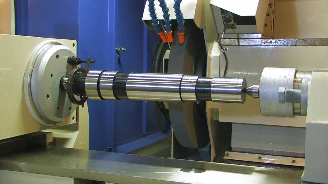 Jainnher JHP-3506 CNC Cylindrical Grinding Machine - YouTube