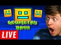 LIVE - BEATING GEOMETRY DASH!