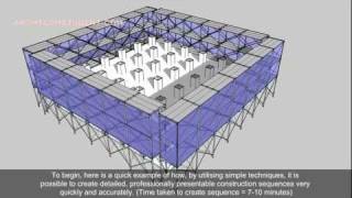 Sketchup Construction Sequence Tutorial