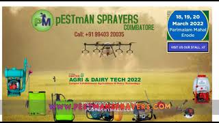 pESTmAN agriculture sprayers exhibition 2022 march