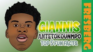 Giannis Antetokounmpo Fun Facts for Students | Educational Videos for Students | NBA Milwaukee Bucks