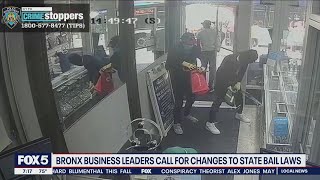 Bronx business owners call for changes to bail laws