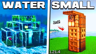 Minecraft: 3 Starter Houses for 1.21.4 Survival!